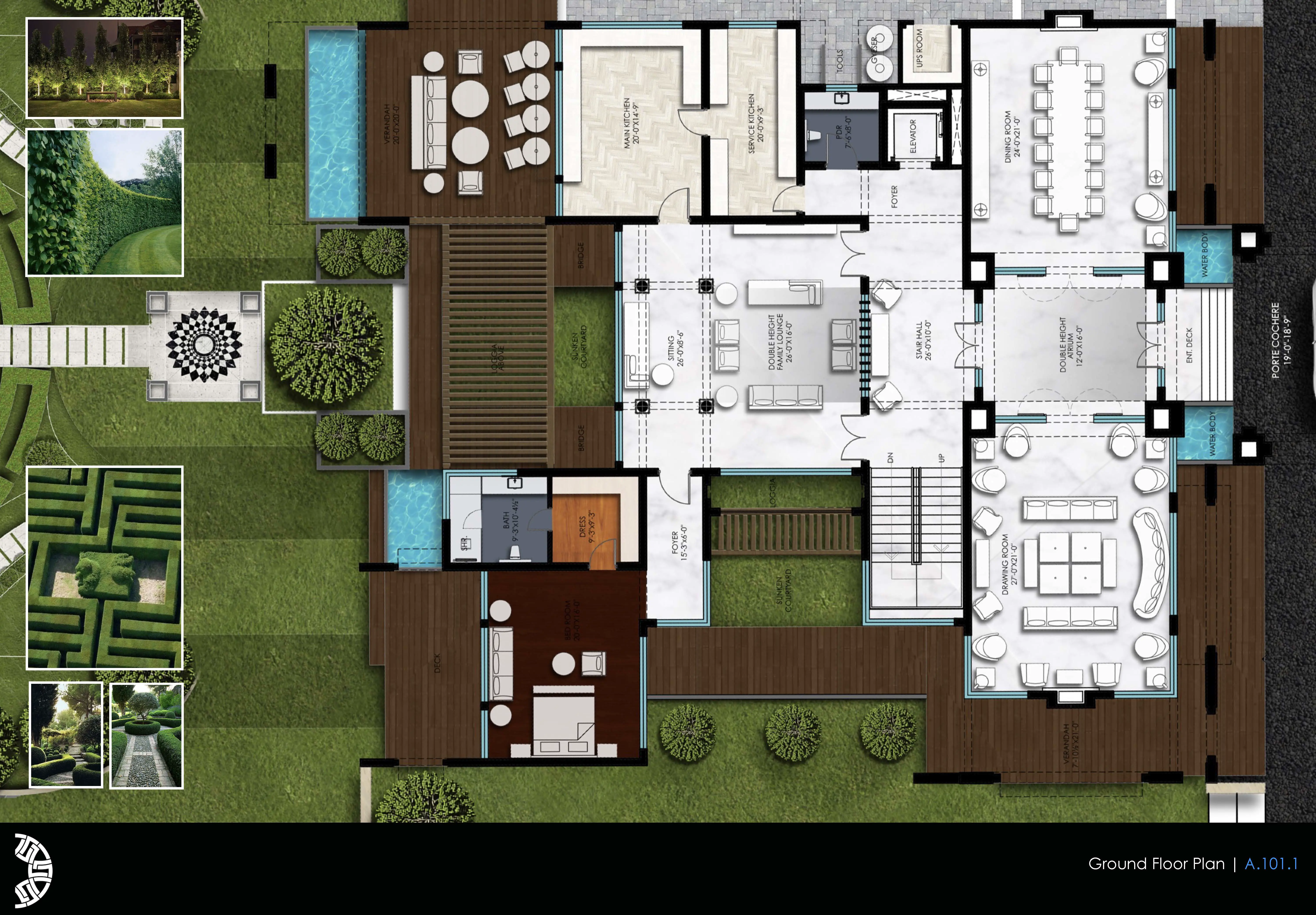 Luxury Villa, Concept Design & Visualization — slide 2