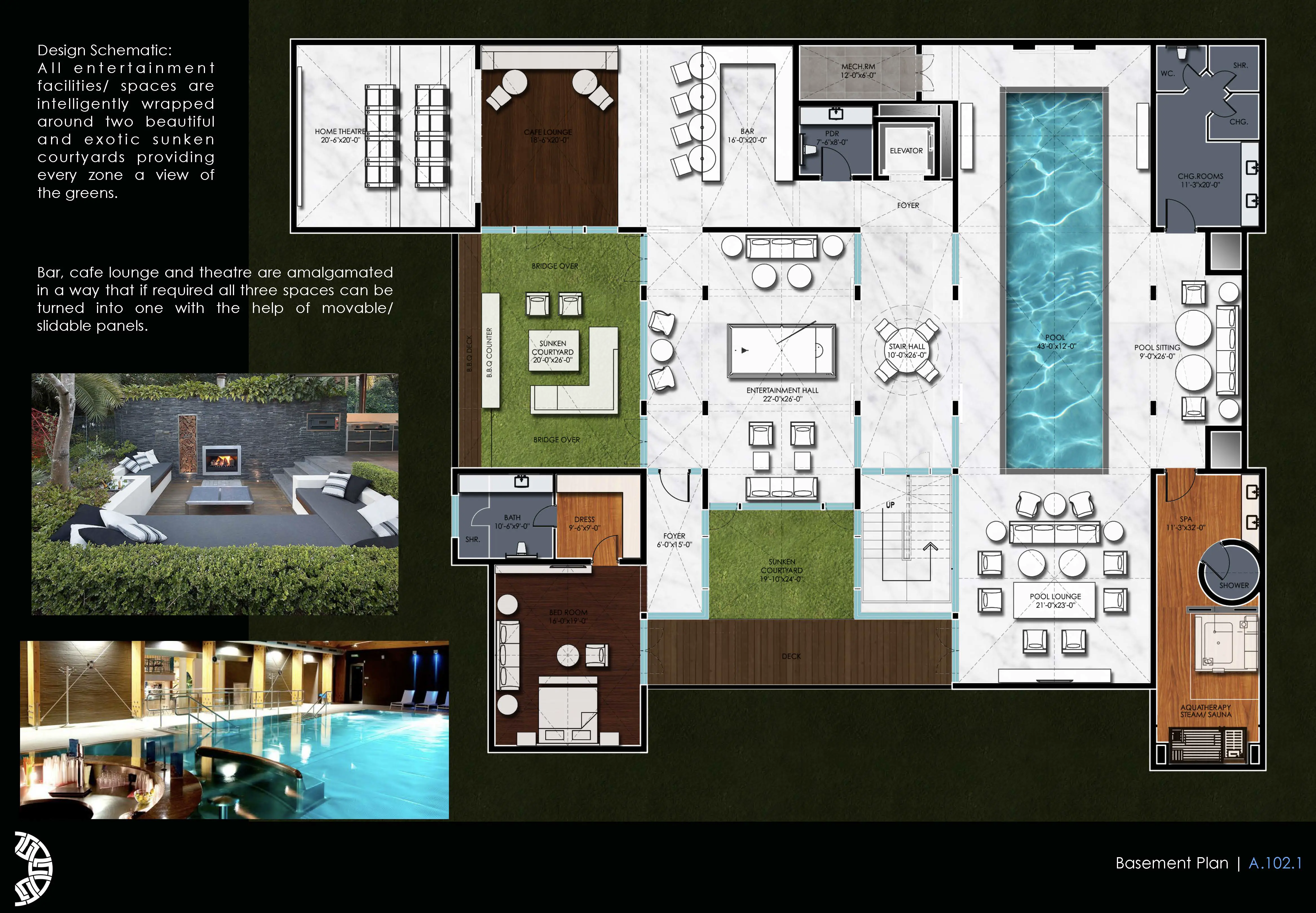 Luxury Villa, Concept Design & Visualization — slide 3