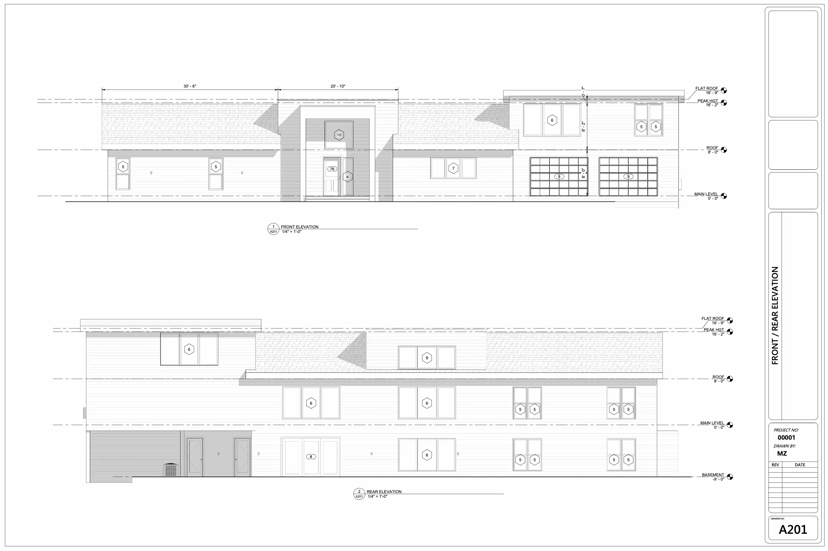 Revit BIM Residential Design, New Single-Family Home — slide 5