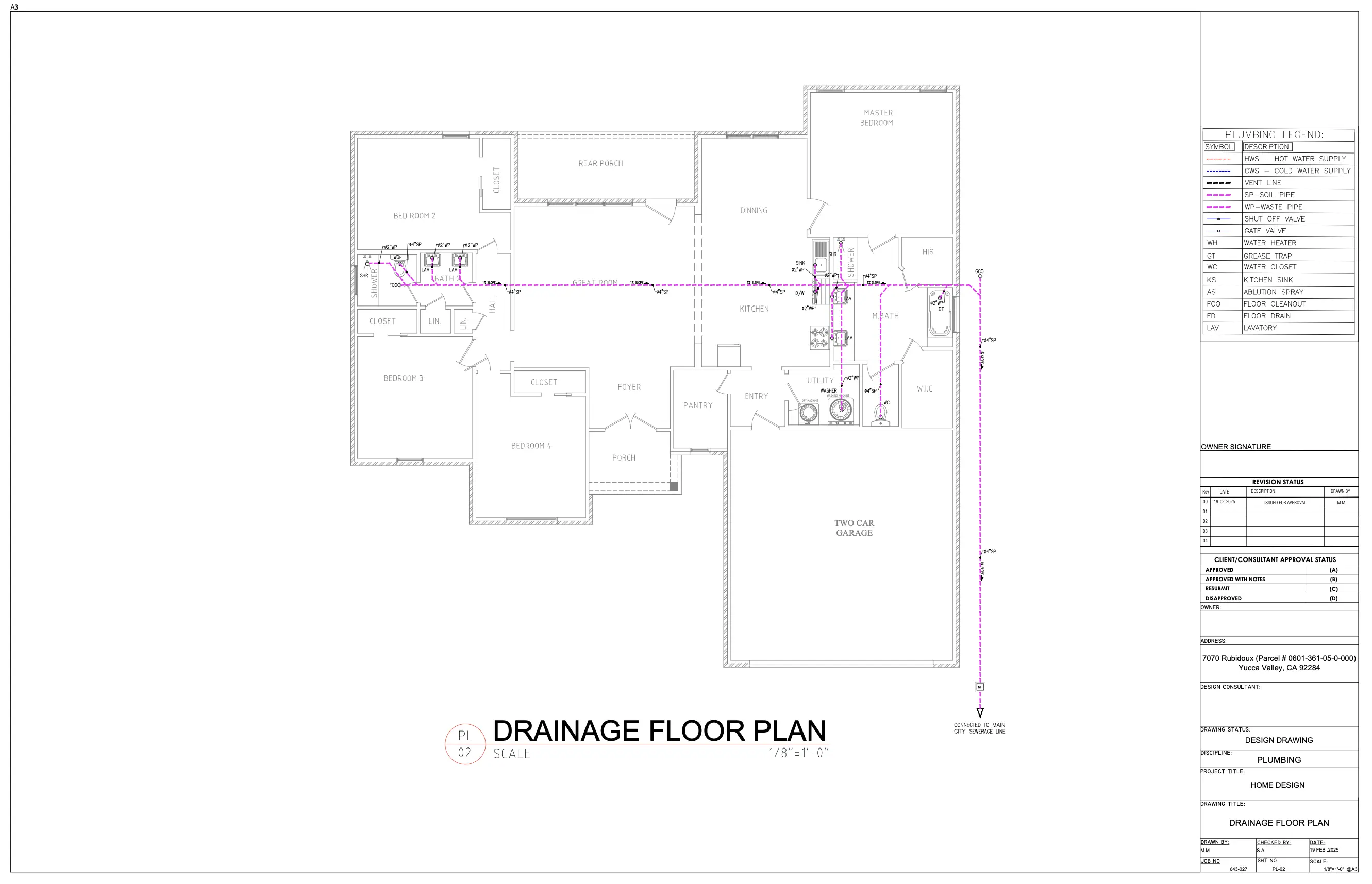 Rubidoux Residence, Full MEP Design Package — slide 2