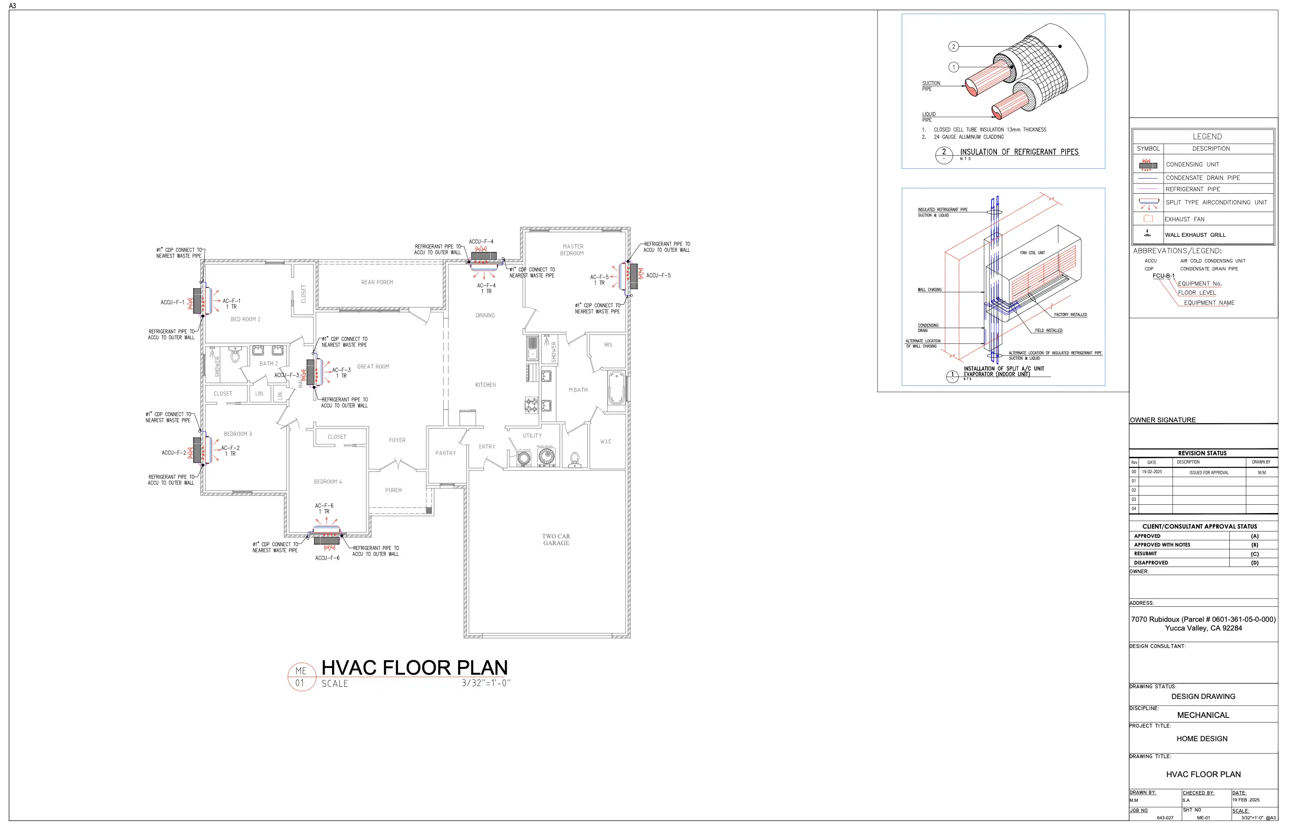 Rubidoux Residence, Full MEP Design Package — slide 5